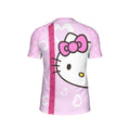 Hello Kitty Pink Stripe Kids Rash Guard