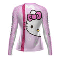 Hello Kitty Pink Stripe Rash Guard