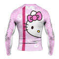 Hello Kitty Pink Stripe Rash Guard