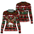 Hello Kitty Reindeer Rash Guard