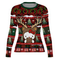 Hello Kitty Reindeer Rash Guard