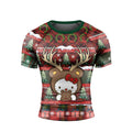 Hello Kitty Reindeer Rash Guard