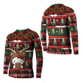 Hello Kitty Reindeer Santa Kids Rash Guard