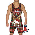Hello Kitty Reindeer Wrestling Singlet