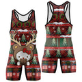 Hello Kitty Reindeer Wrestling Singlet