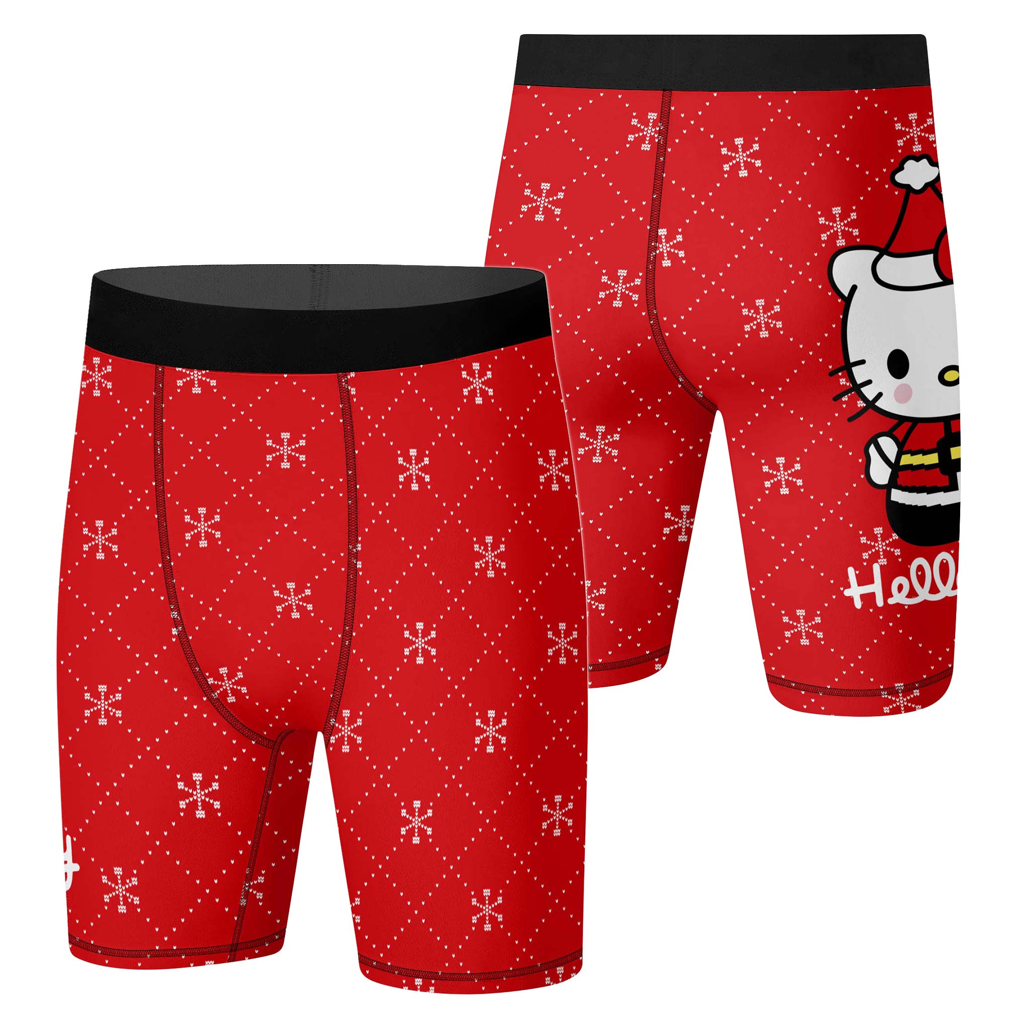Hello Kitty Santa Claus Compression Shorts