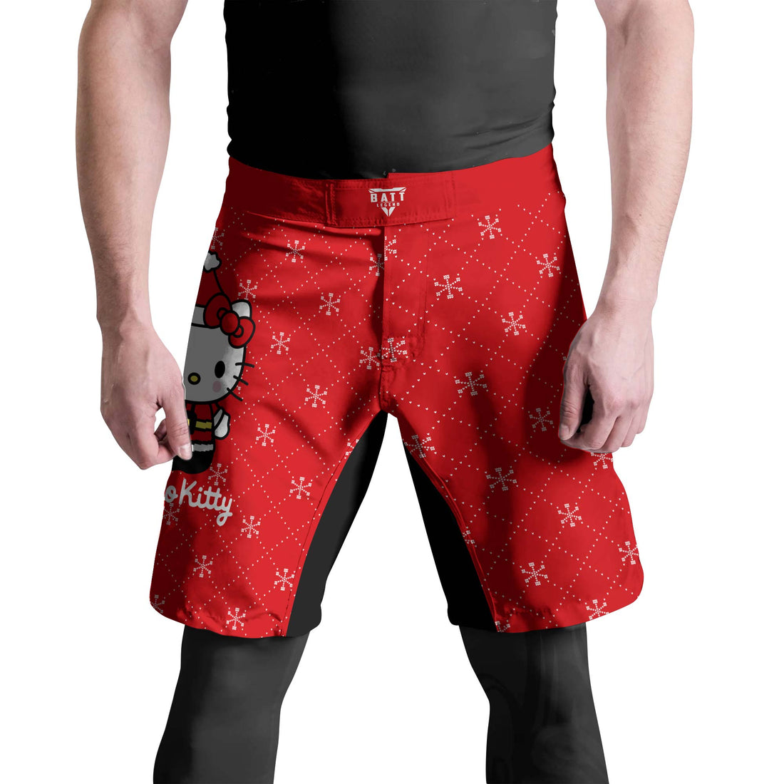 Hello Kitty Santa Claus Fight Shorts
