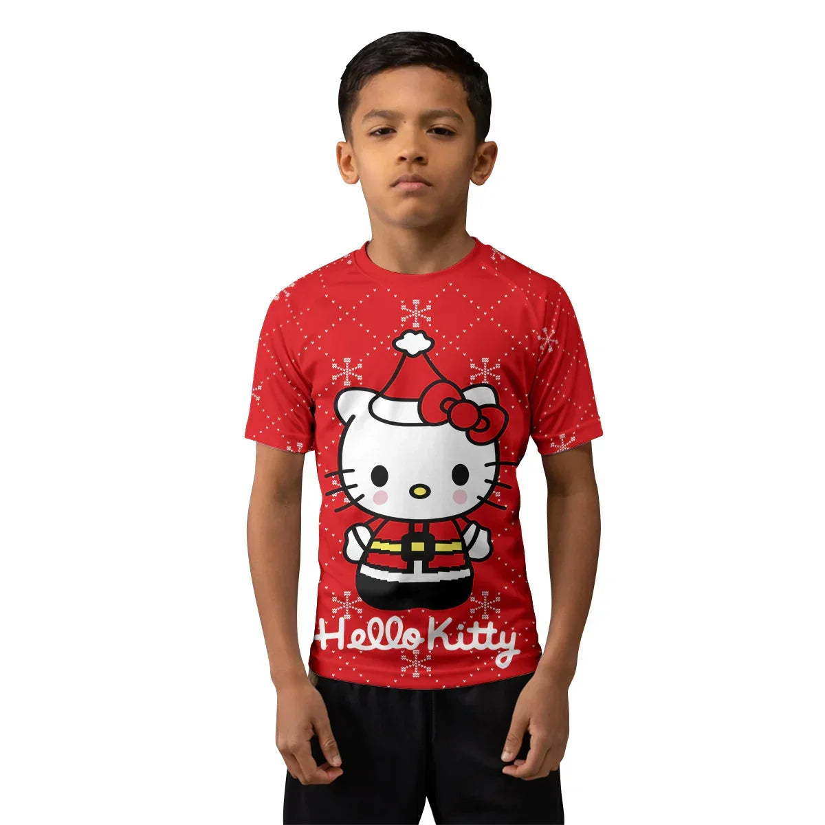 Hello Kitty Santa Claus Kids Rash Guard