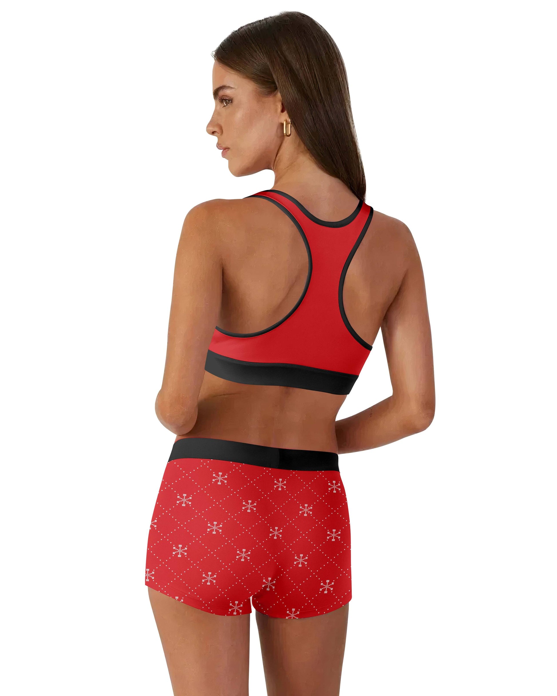Hello Kitty Santa Claus Women's Workout Set