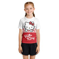 Hello Kitty Stripe Kids Rash Guard
