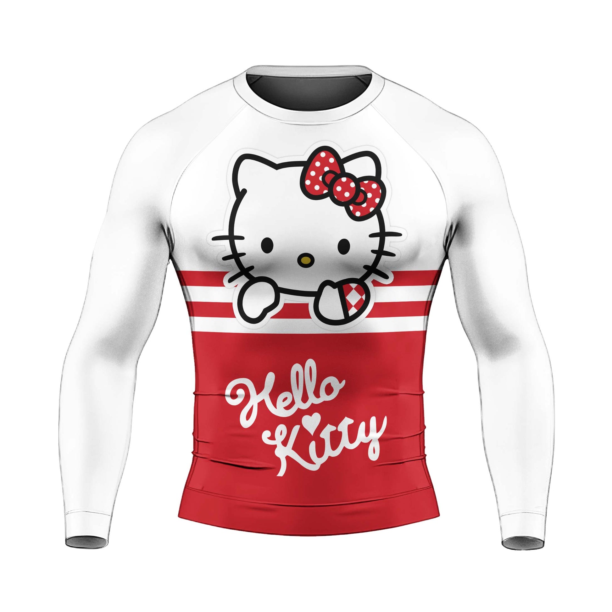 Hello Kitty Stripe Rash Guard