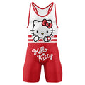Hello Kitty Stripe Wrestling Singlet
