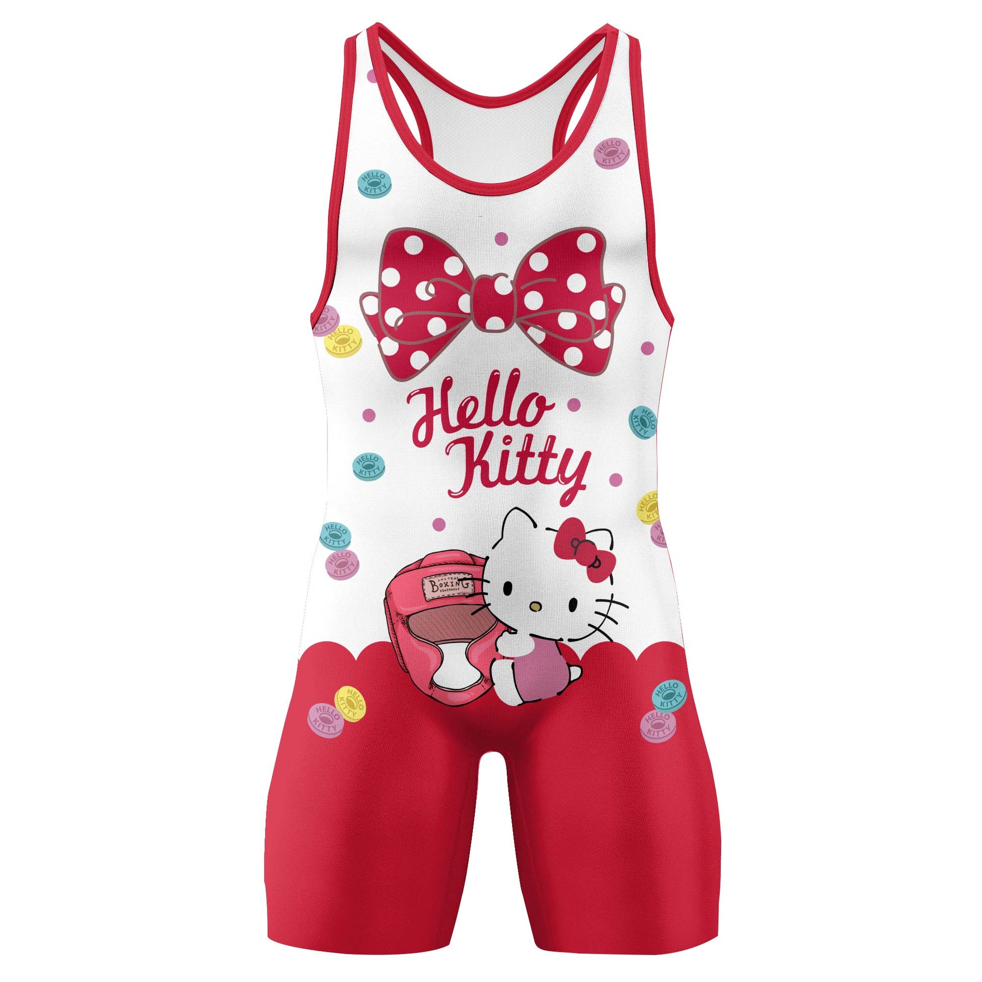 Hello Kitty Sweet Bow Wrestling Singlet