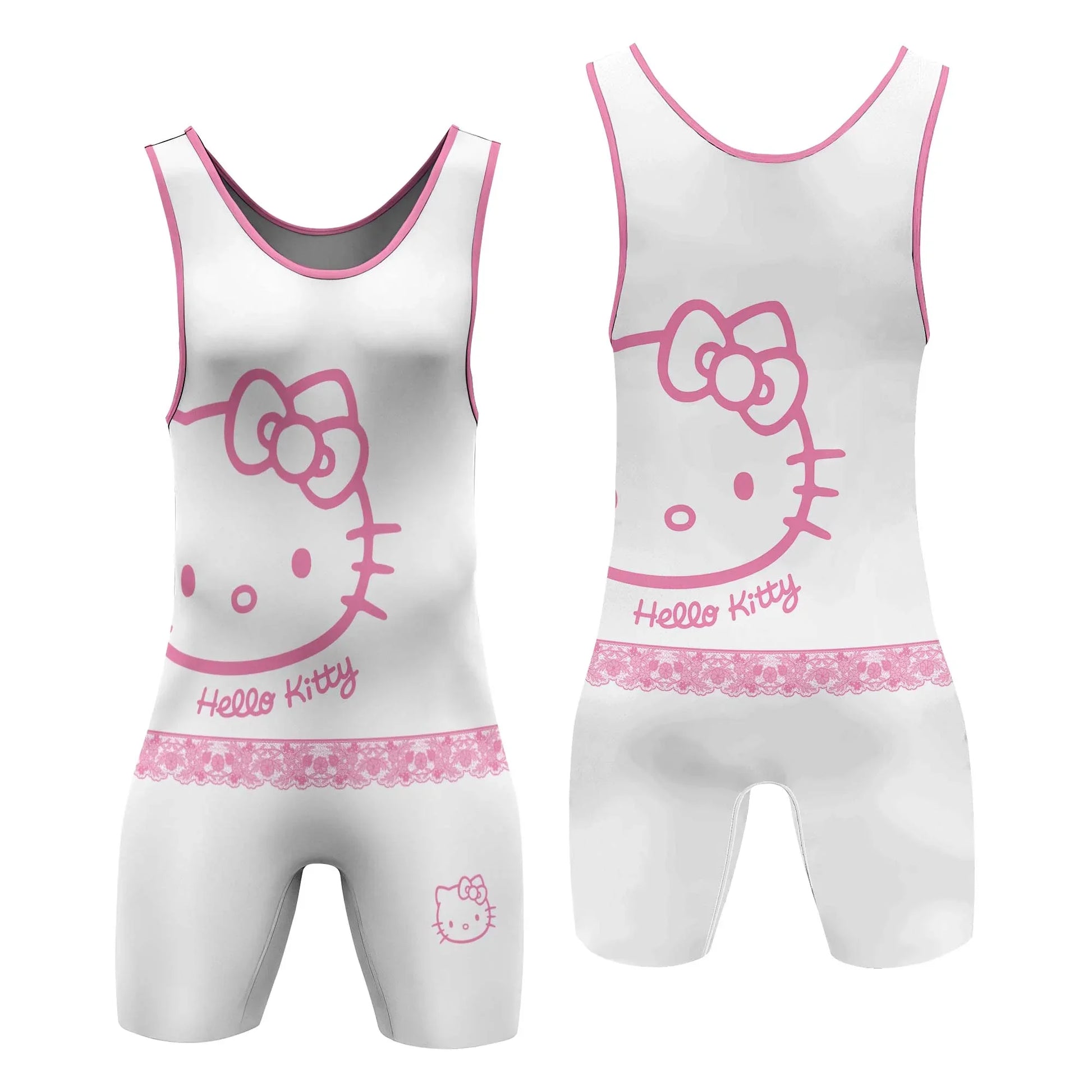 Hello Kitty Wrestling Singlet