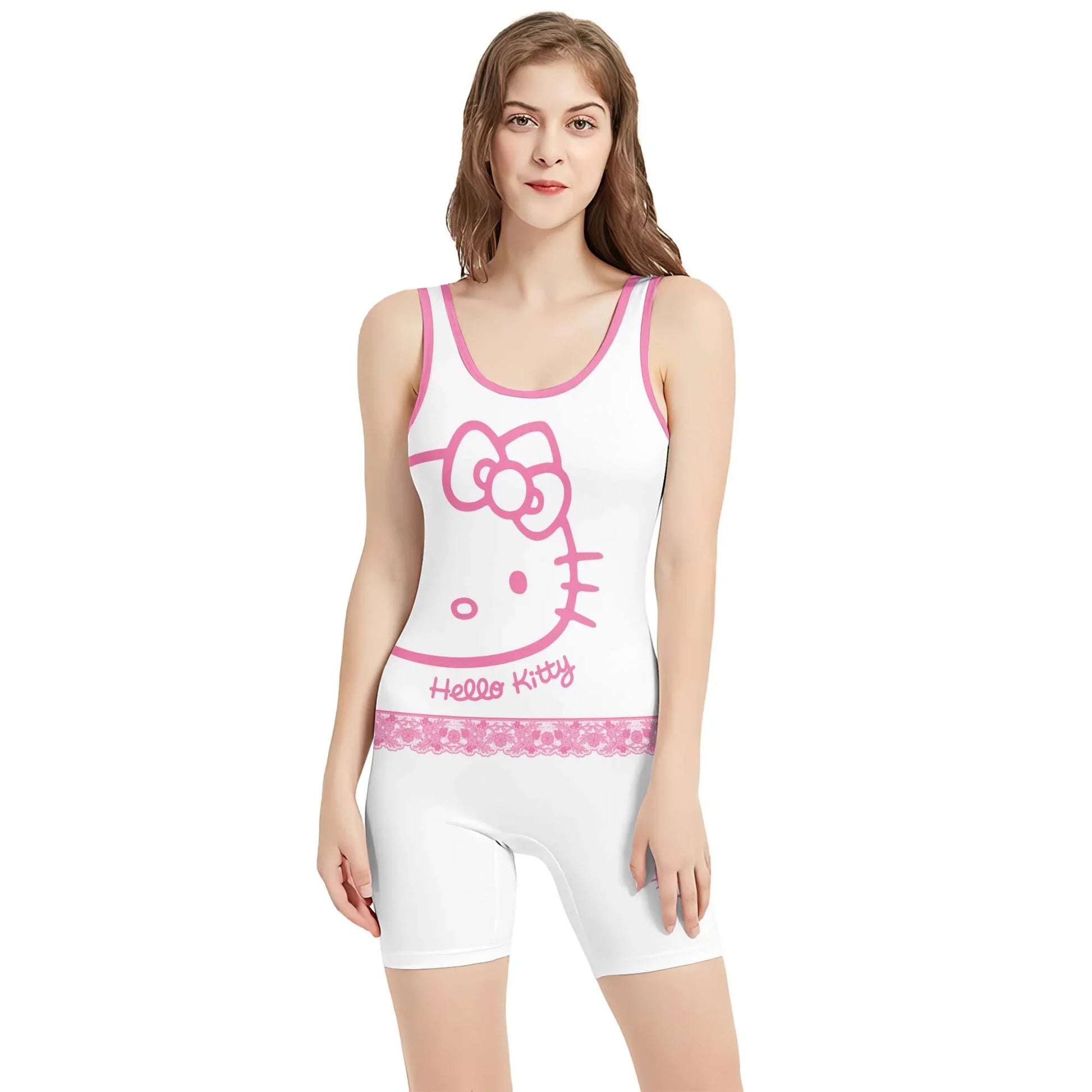 Hello Kitty Wrestling Singlet