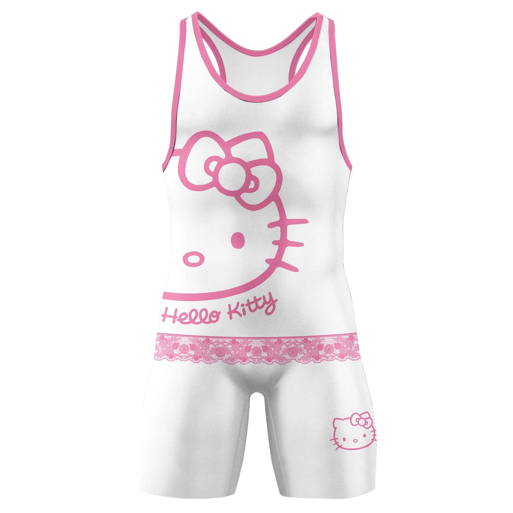 Hello Kitty Wrestling Singlet