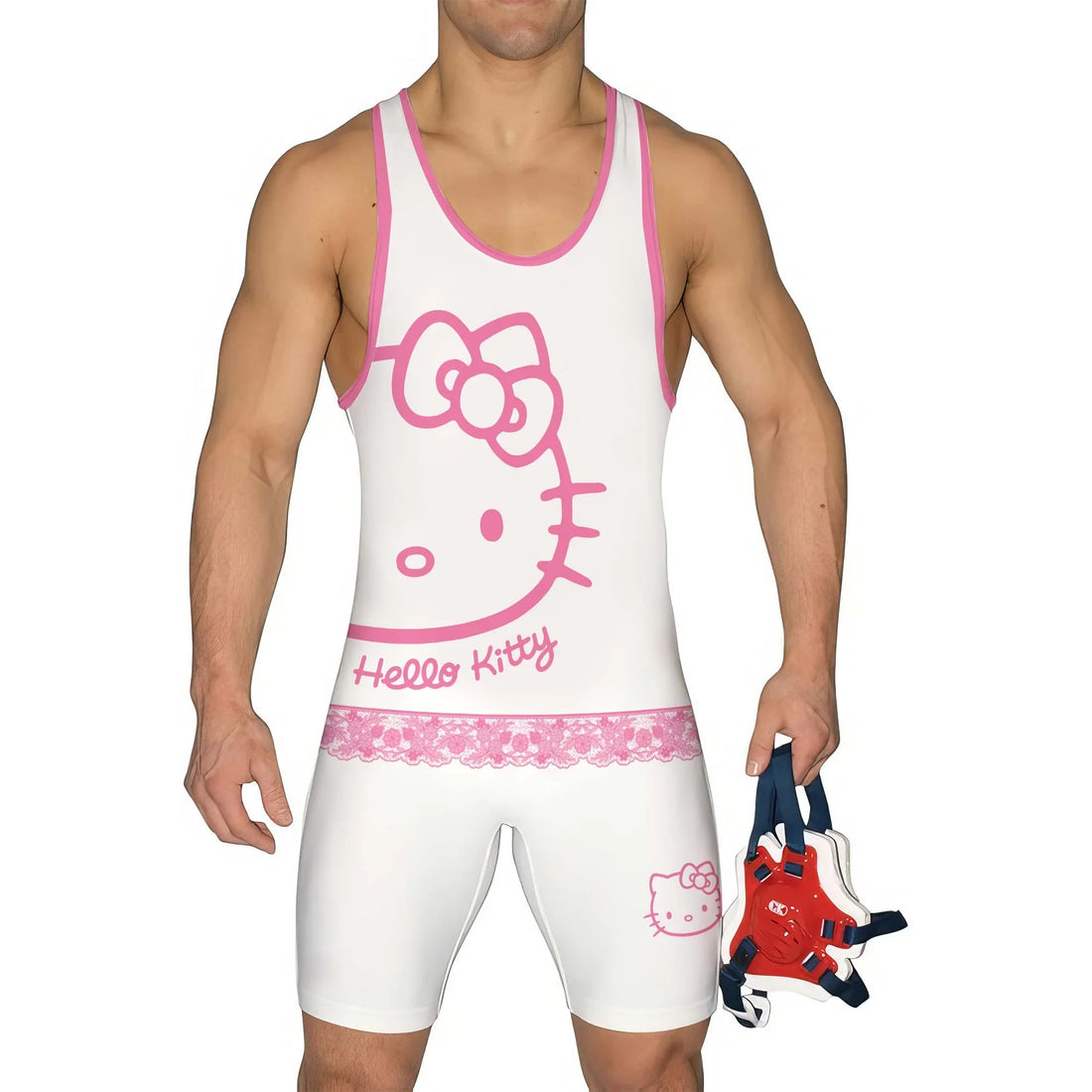 Hello Kitty Wrestling Singlet