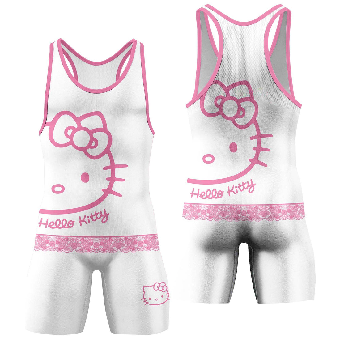 Hello Kitty Wrestling Singlet
