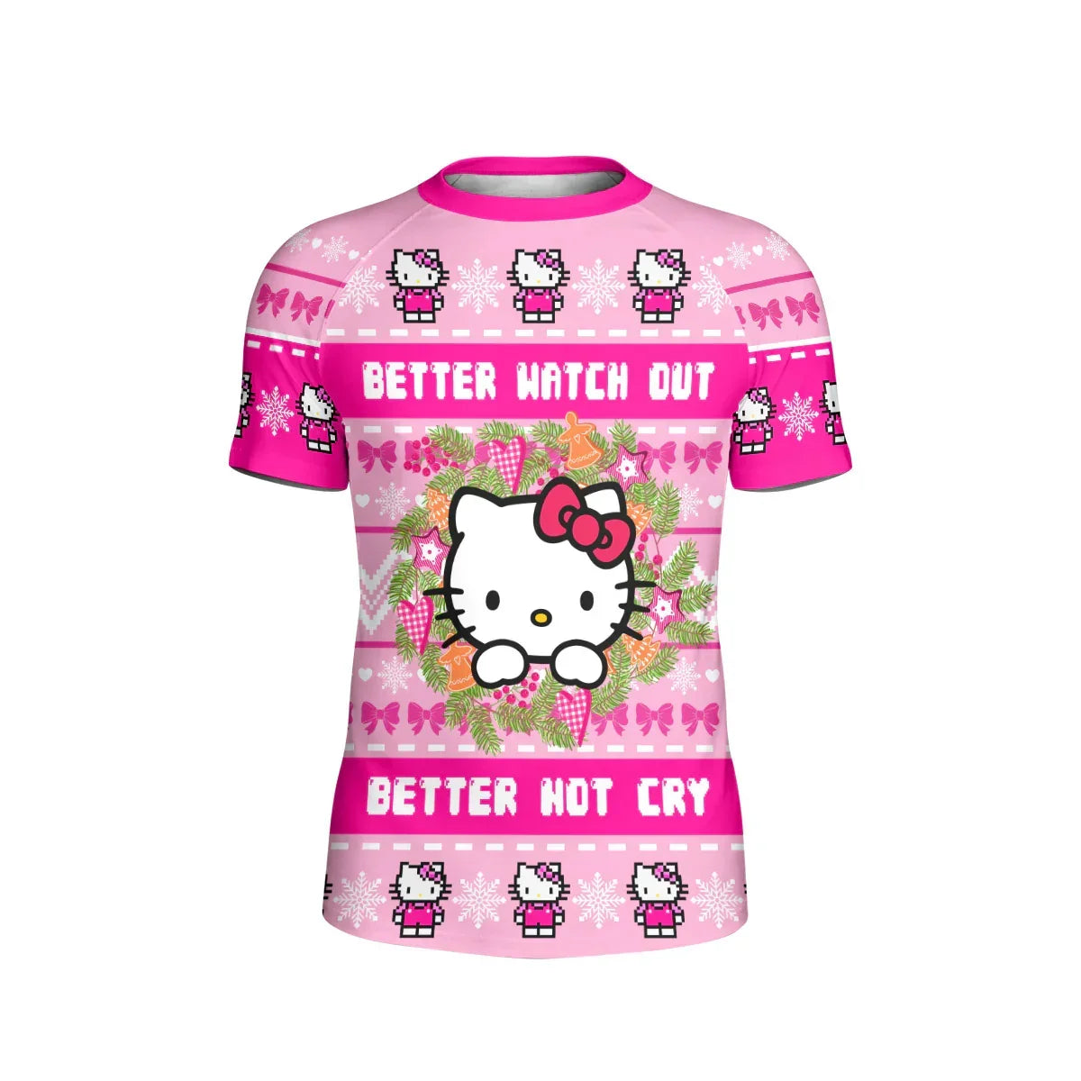 Hello Kitty is Coming Kids Rash Guard