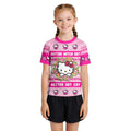 Hello Kitty is Coming Kids Rash Guard