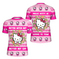 Hello Kitty is Coming Kids Rash Guard