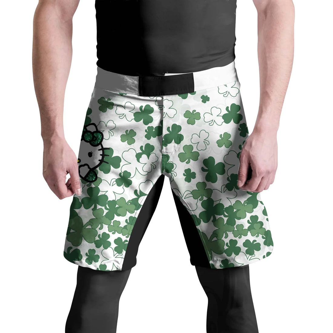 Hello Patrick Kitty Fight Shorts