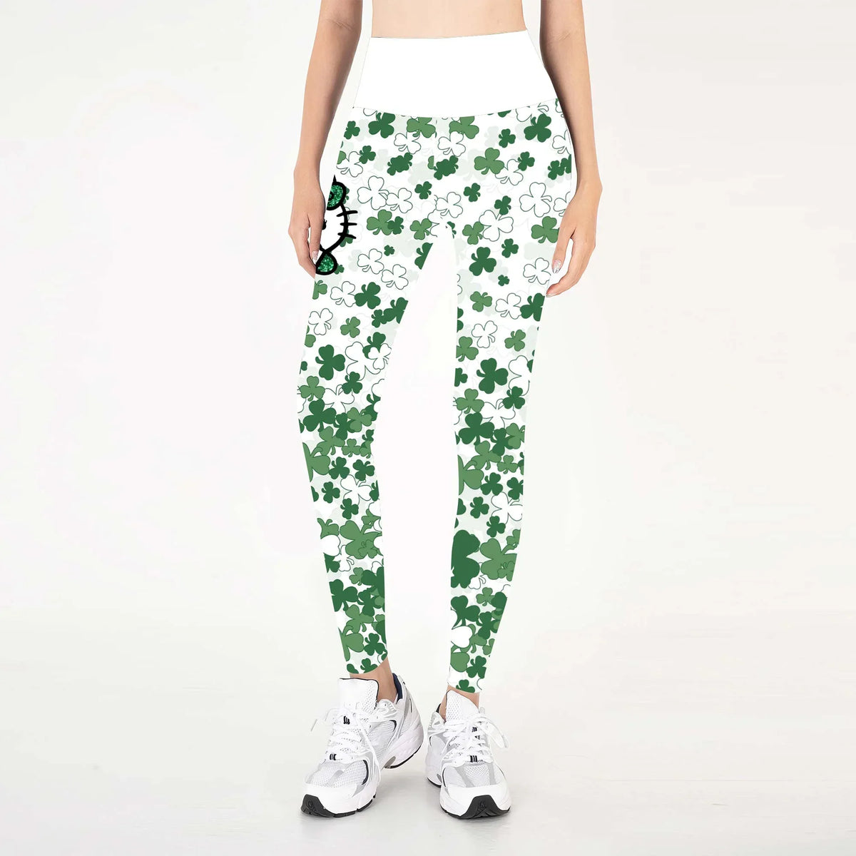 Amazon Hello Patrick Women's Leggings – Hello Patrick Kitty Leggings | 4-Way Stretch & Comfort
