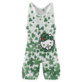Hello Patrick Kitty Wrestling Singlet