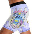 Hello Stitch Compression Shorts