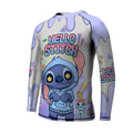 Hello Stitch Kids Rash Guard