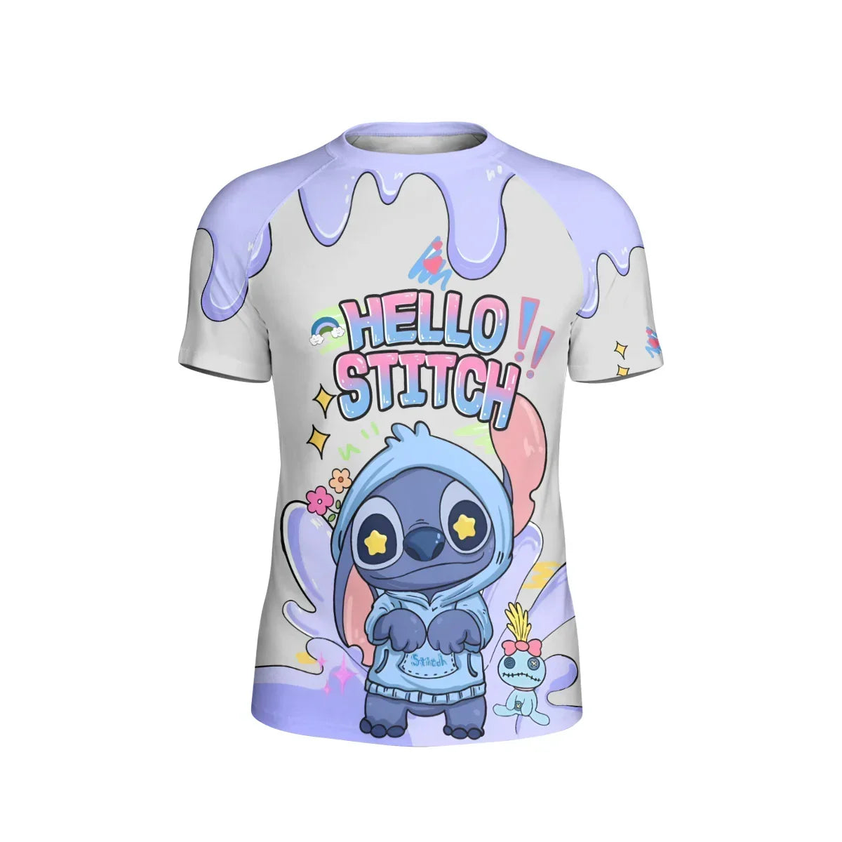 Hello Stitch Kids Rash Guard