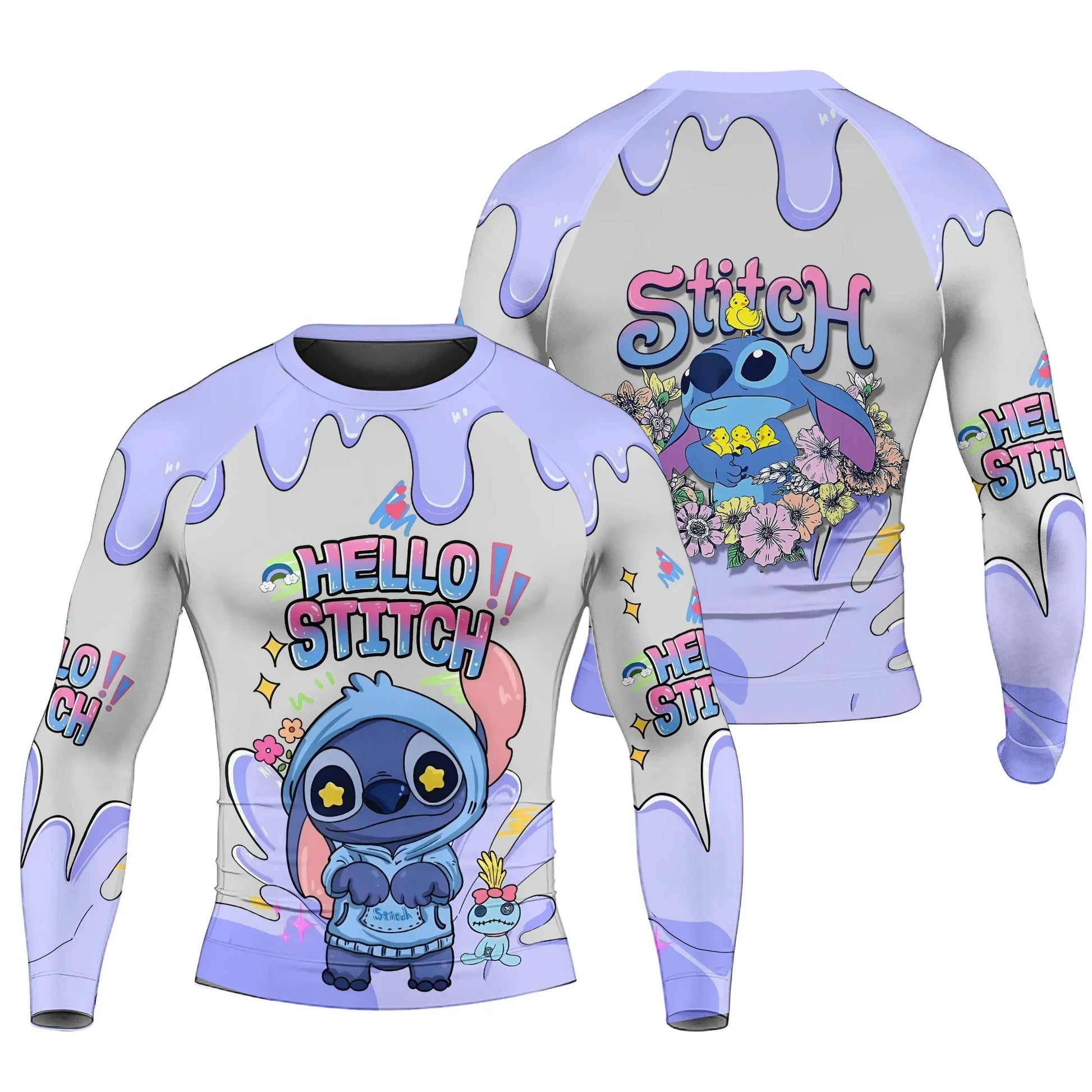 Hello Stitch Rash Guard