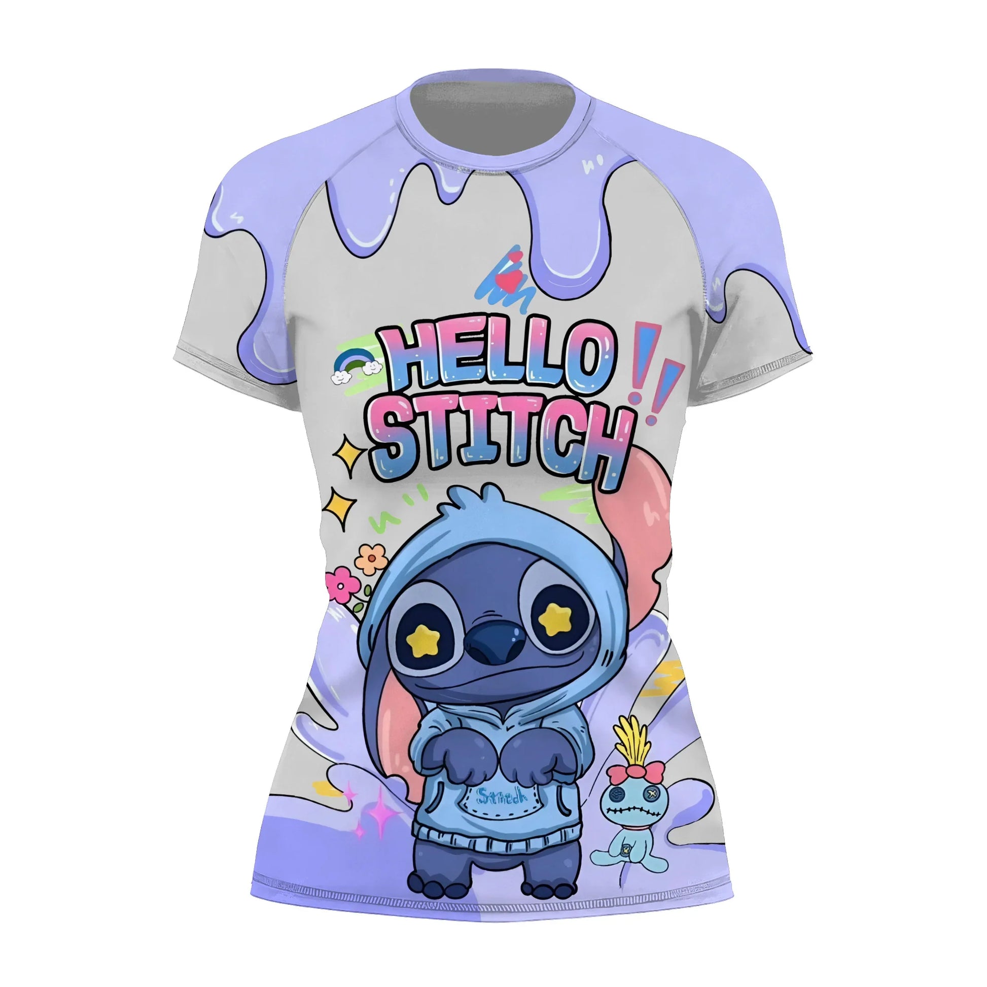 Hello Stitch Rash Guard
