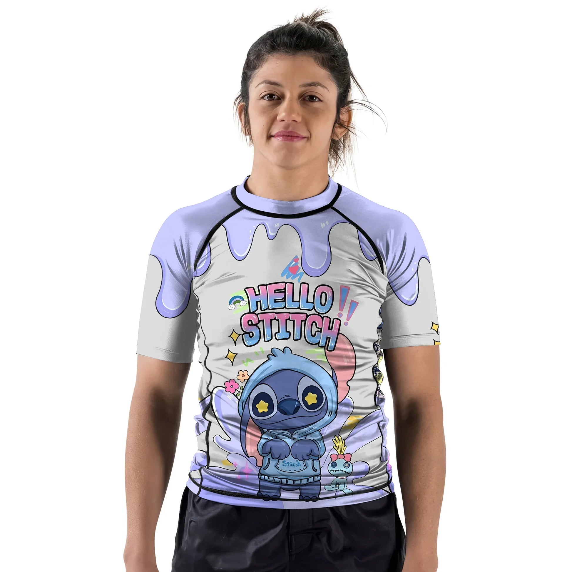Hello Stitch Rash Guard