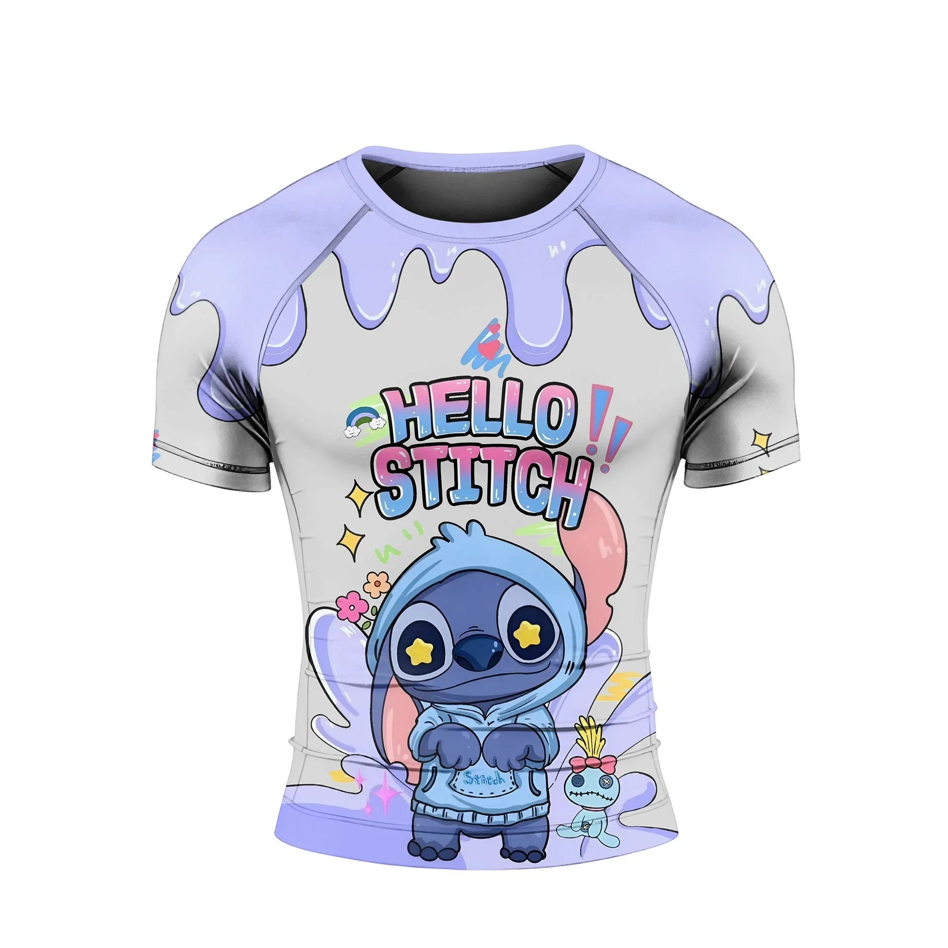 Hello Stitch Rash Guard