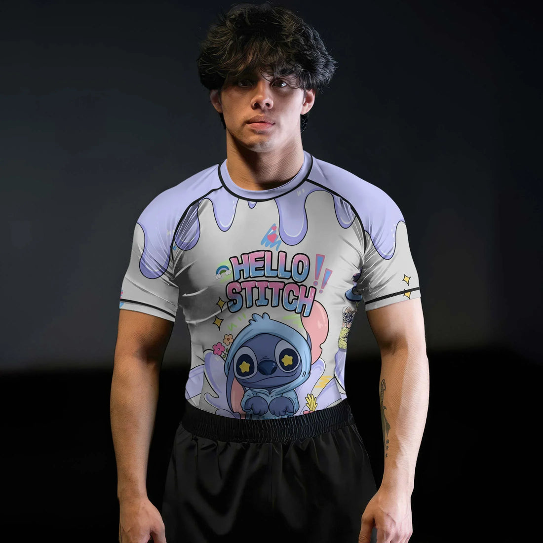 Hello Stitch Rash Guard