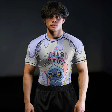 Hello Stitch Rash Guard