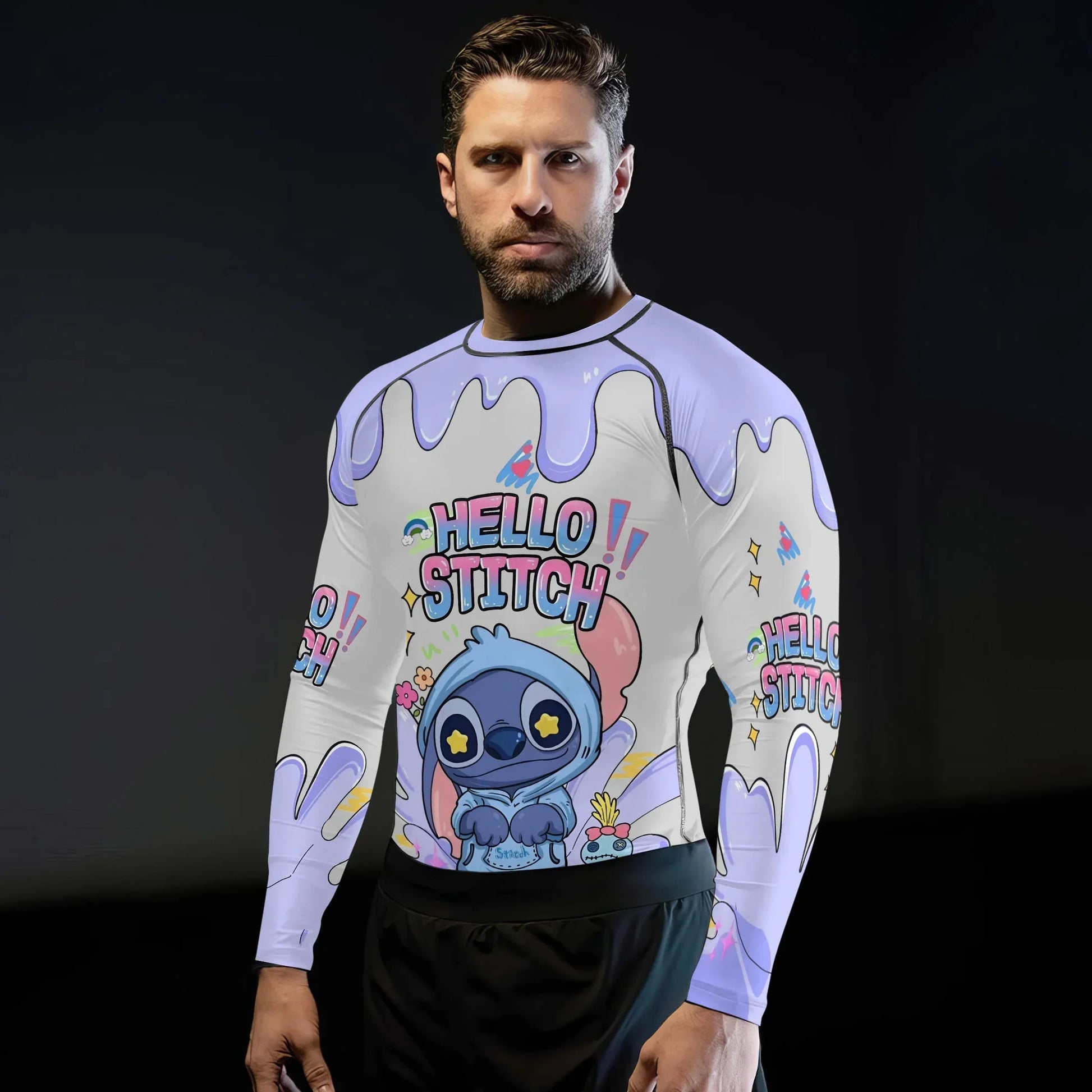 Hello Stitch Rash Guard