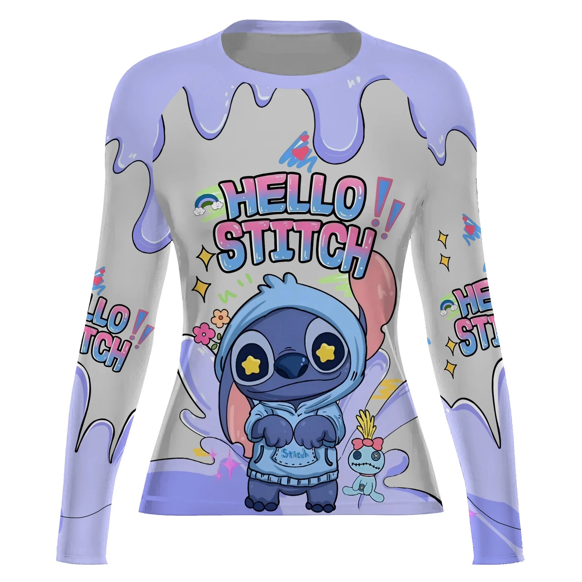 Hello Stitch Rash Guard