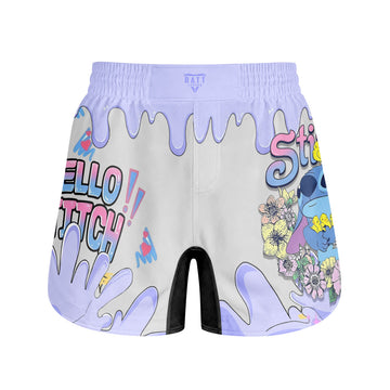 Hello Stitch Grappling Shorts