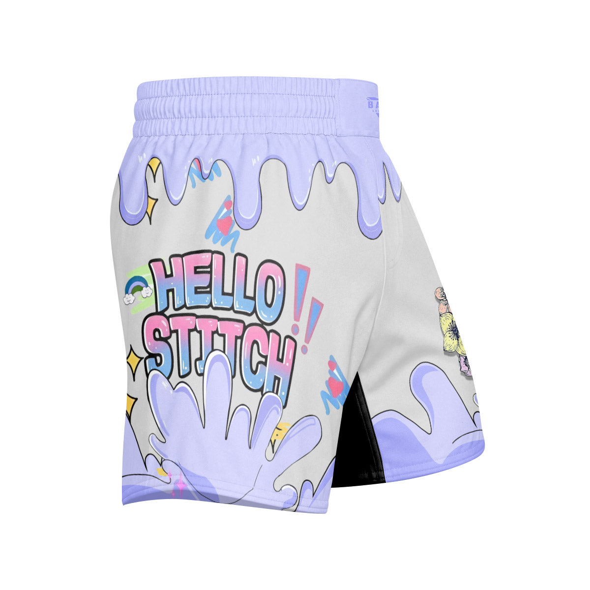 Hello Stitch Grappling Shorts