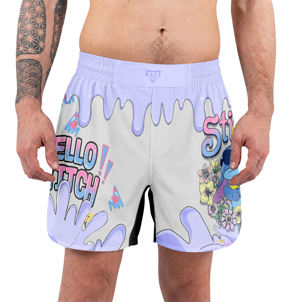 Hello Stitch Grappling Shorts