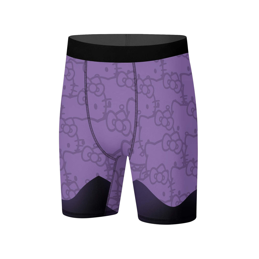 Hello Kitty Jiu Jitsu Purple Compression Shorts