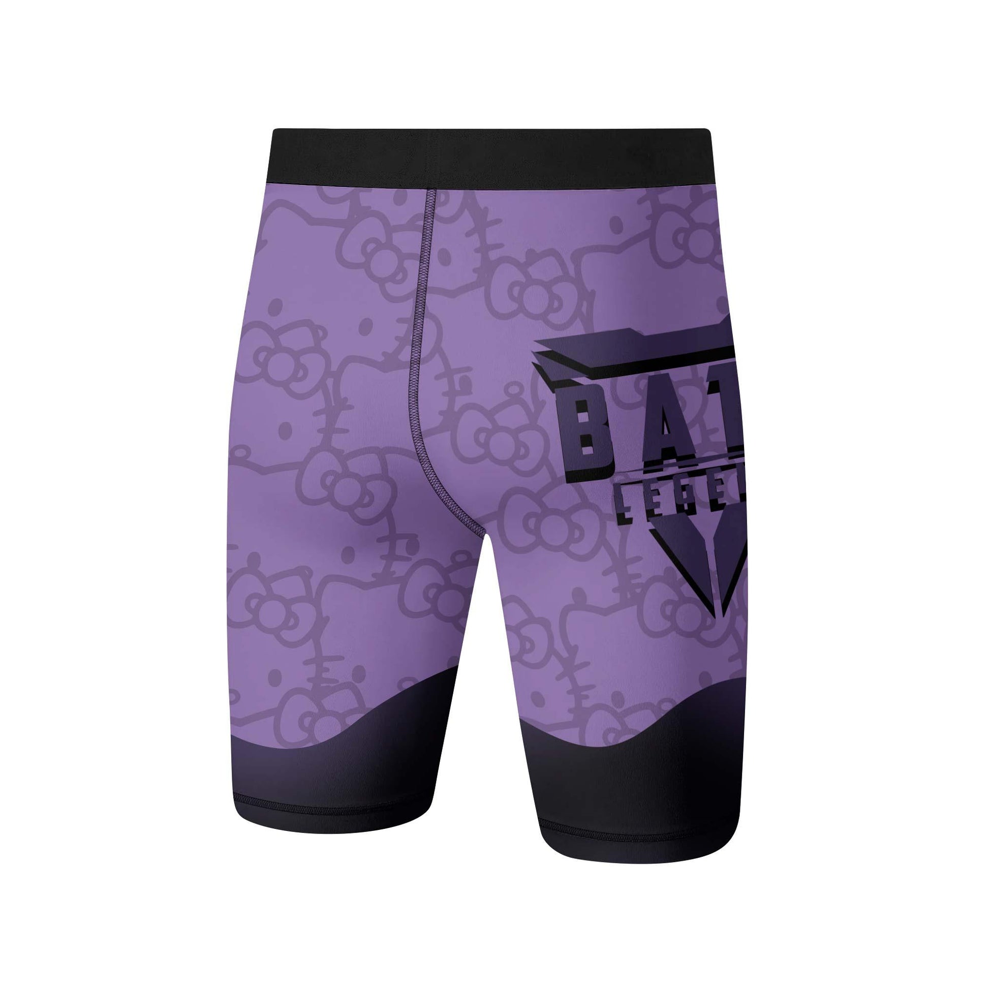 Hello Kitty Jiu Jitsu Purple Compression Shorts
