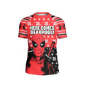 Here Comes Deadpool Kids Rash Guard