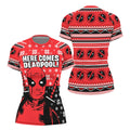 Here Comes Deadpool Rash Guard