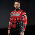 Here Comes Deadpool Rash Guard