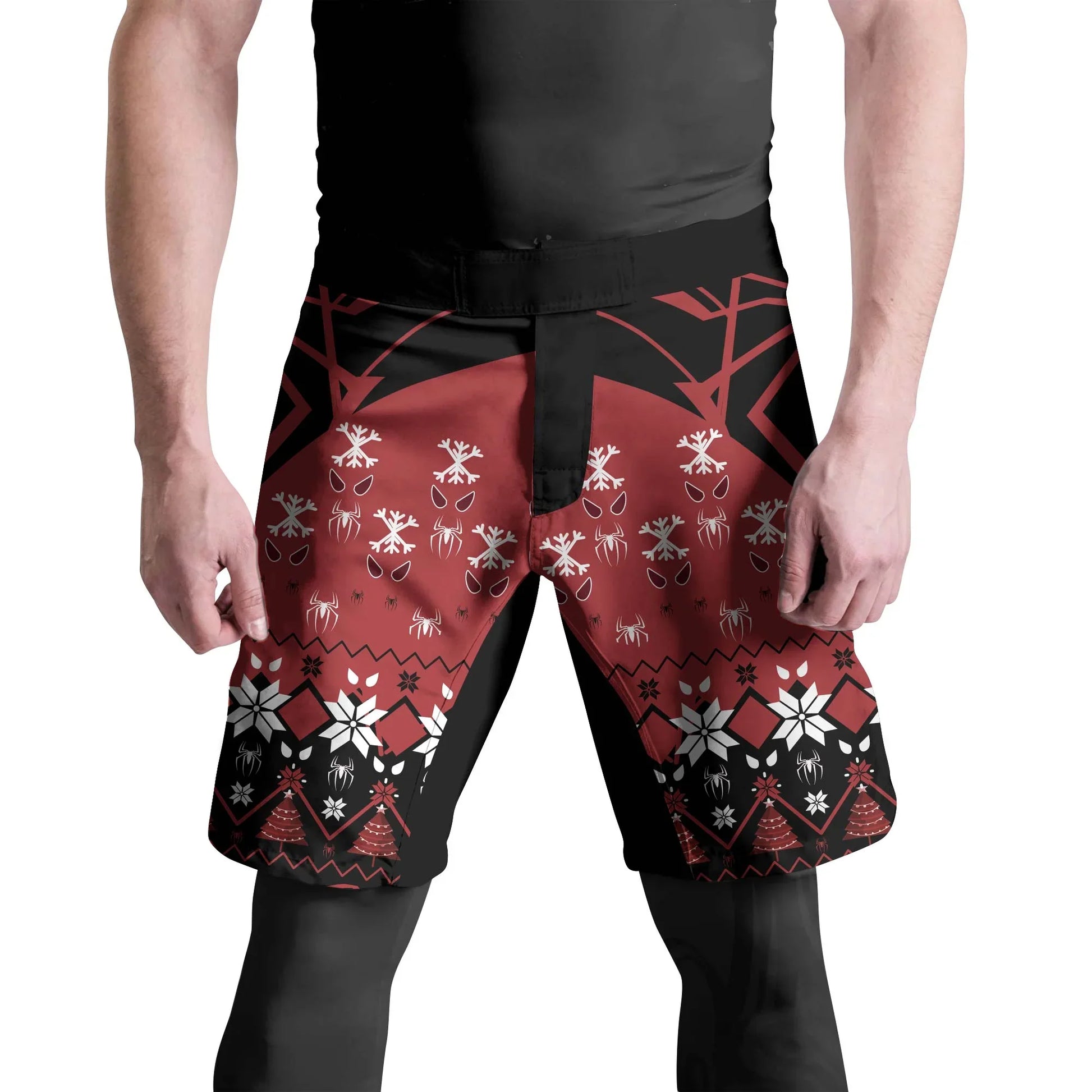 Holiday Spider Strike Fight Shorts