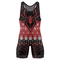Holiday Spider Strike Wrestling Singlet
