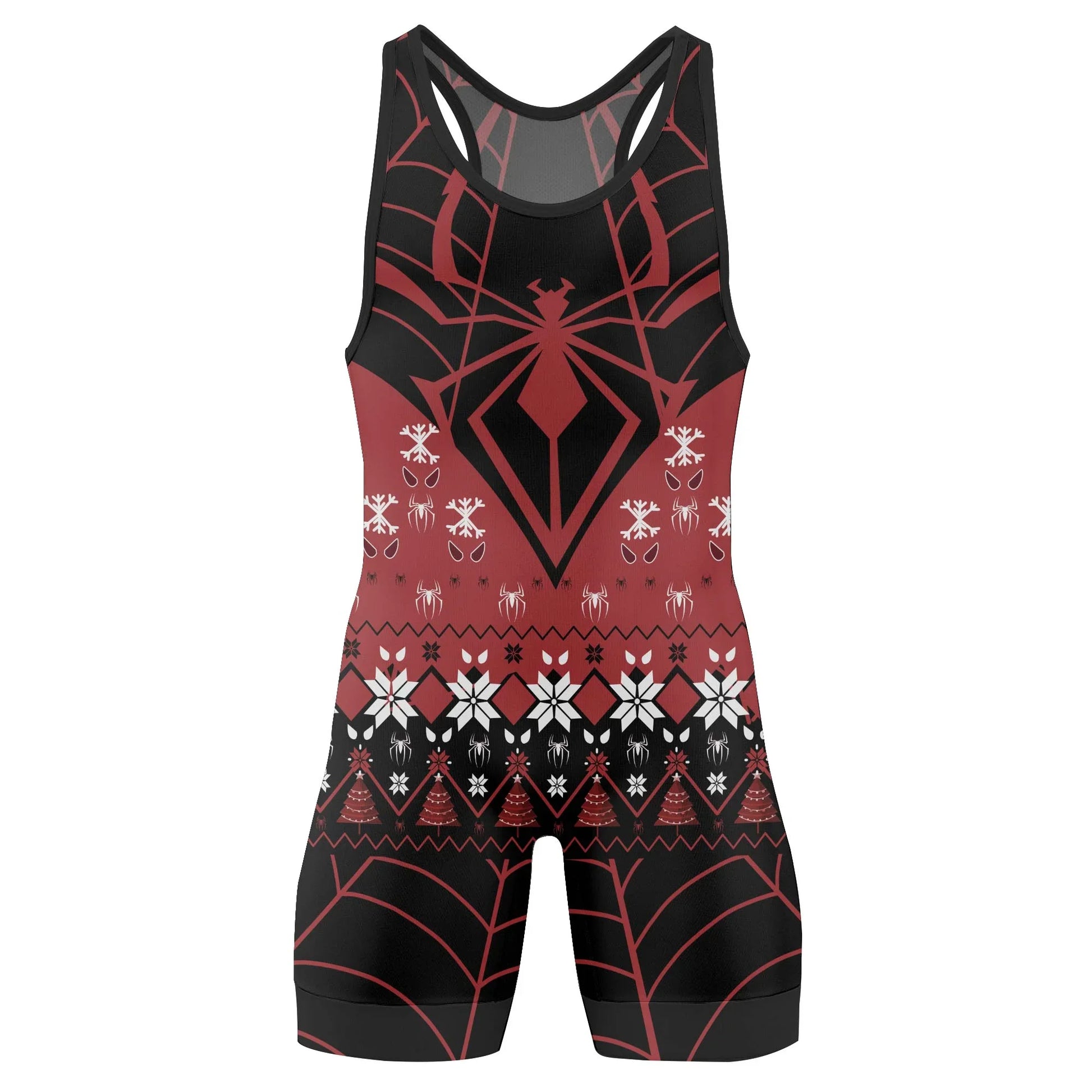 Holiday Spider Strike Wrestling Singlet